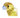 SWAROVSKI JUNGLE BEATS YELLOW PARAKEET LECHEE