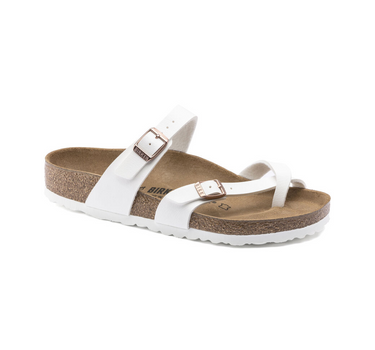 BIRKENSTOCK MAYARI BIRKO-FLOR PATENT NARROW FIT