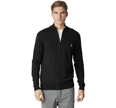 US POLO ASSN MEN LEO FULL ZIP CARDIGAN