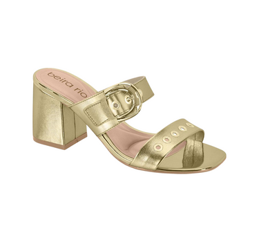 BEIRA RIO WOMEN BLOCK HEEL SLIDERS