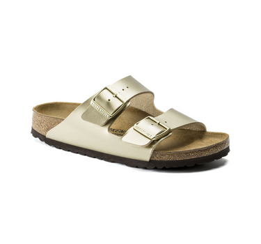 BIRKENSTOCK ARIZONA NARROW FIT IN GOLD