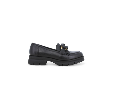 MELLUSO WOMEN LOAFERS WITH FRONT DETAILS