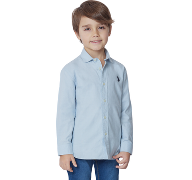 US POLO ASSN BOYS TIME OXFORD SHIRT