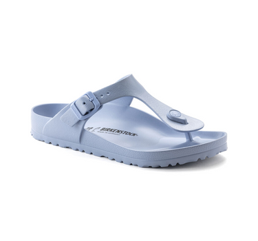 BIRKENSTOCK GIZEH ESSENTIALS IN DUSTY BLUE