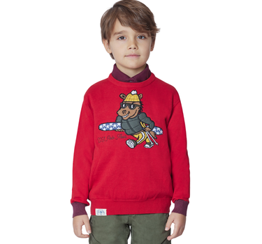 US POLO ASSN BOYS HORSE SWEATER