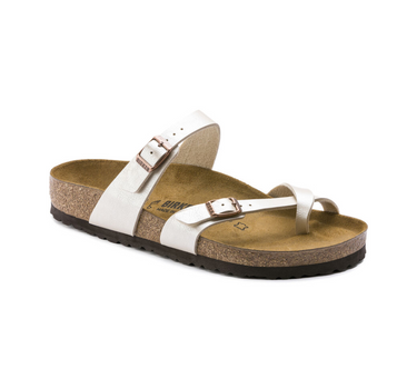 BIRKENSTOCK MAYARI IN PEARL WHITE