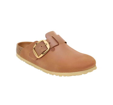 BIRKENSTOCK BOSTON BIG BUCKLE OILED LEATHER NARROW FIT