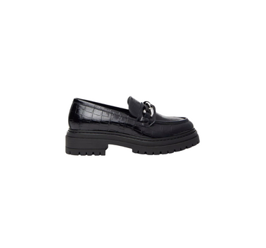 NERO GIARDINI LEATHER LOAFERS