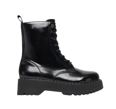 DKNY WOMEN BATU STUDS LACE UP BOOTS