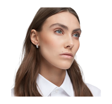 SWAROVSKI DEXTERA HOOP EARRINGS