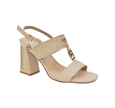 LAURA BIAGIOTTI WOMEN BLOCK HEEL SANDALS