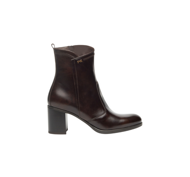 NERO GIARDINI LEATHER ANKLE BOOTS