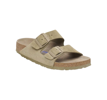 BIRKENSTOCK ARIZONA SOFT FOOTBED SUEDE LEATHER NARROW FIT