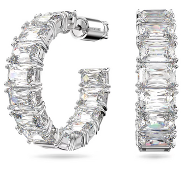 SWAROVSKI MILLENIA HOOP EARRINGS