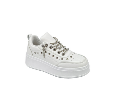 LAURA BIAGOTTI CALF WOMEN TRAINERS