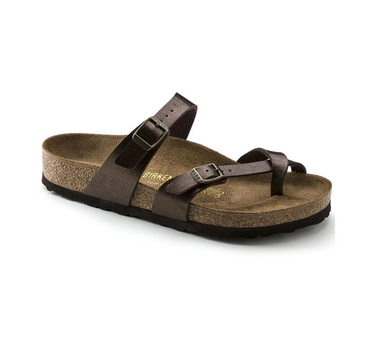 BIRKENSTOCK MAYARI WIDE FIT IN TOFFEE