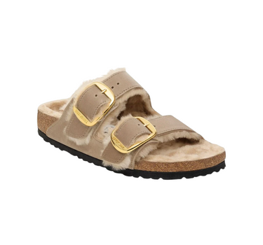 BIRKENSTOCK ARIZONA BIG BUCKLE SHEARLING OILED LEATHER