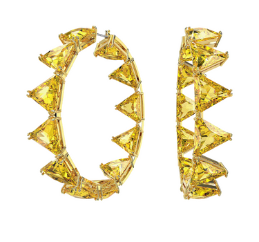 SWAROVSKI MILLENIA HOOP EARRINGS