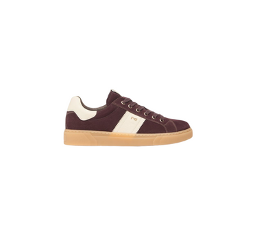 NERO GIARDINI LEATHER TRAINERS