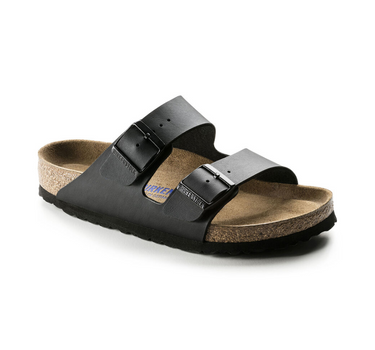 BIRKENSTOCK ARIZONA SOFT BEDDING IN BLACK