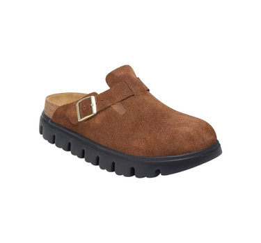 BIRKENSTOCK BOSTON CHUNKY SUEDE LEATHER NARROW FIT