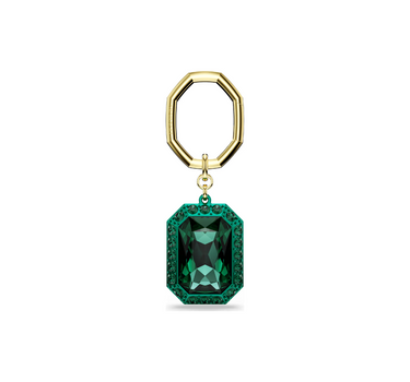 SWAROVSKI LUCENT OCTAGON CUT KEY RING