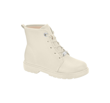 MOLEKINHA GIRLS LACE UP COMBAT BOOTS