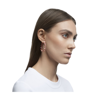 SWAROVSKI MILLENIA HOOP EARRINGS