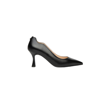 NERO GIARDINI LEATHER PUMPS