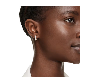 SWAROVSKI MATRIX VITTORE HOOP EARRINGS
