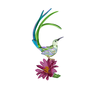 SWAROVSKI IDYLLIA SUGARBIRD AND CACTUS FLOWER