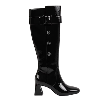 KARL LAGERFELD BEATA AUTOGRAPH RING KNEE-HIGH BOOTS