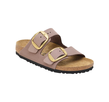 BIRKENSTOCK ARIZONA BIG BUCKLE NUBUCK LEATHER NARROW FIT