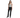 DKNY MID RISE FLY FRONT TROUSERS