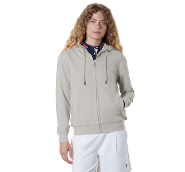 US POLO ASSN WOMEN KIMBA FRENCH TERRY STRETCH HOODIE