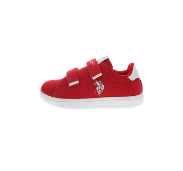 US POLO KIDS CANVAS FOOTWEAR WITH VELCRO