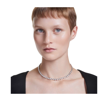 SWAROVSKI IMBER TENNIS NECKLACE