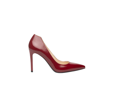 NERO GIARDINI LEATHER PUMPS