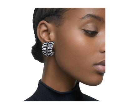 SWAROVSKI HYPERBOLA CLIP EARRINGS