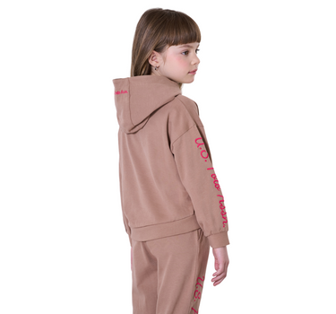 US POLO ASSN GIRLS VELOUR HOODIE