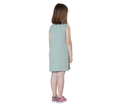 US POLO ASSN GIRLS ELSA SLEEVELESS DRESS