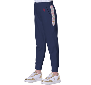 US POLO ASSN GIRLS LONG FLEECE PANTS