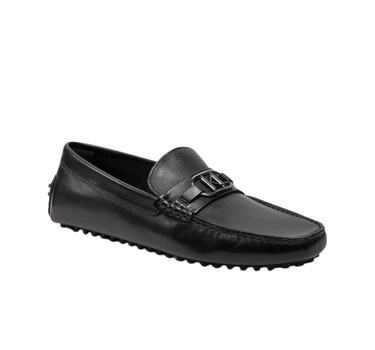 KARL LAGERFELD HAGAN KL BIT LOGO DRIVER LOAFERS