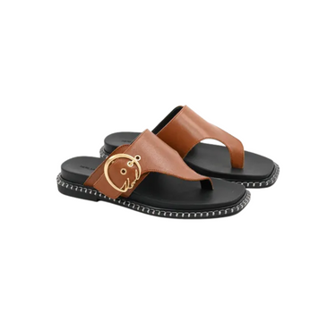 KARL LAGERFELD KLEO RINGBUCKLE TOEPOST