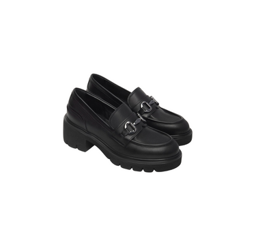NERO GIARDINI LEATHER LOAFERS