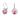 SWAROVSKI BELLA V DROP EARRINGS