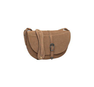 NERO GIARDINI LEATHER CROSSBODY