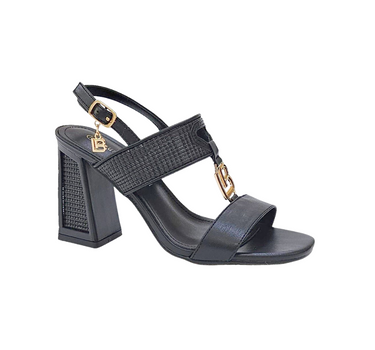 LAURA BIAGIOTTI WOMEN BLOCK HEEL SANDALS