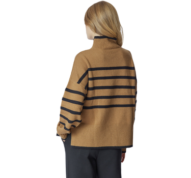 US POLO ASSN WOMEN AGNES STRIPED SWEATER