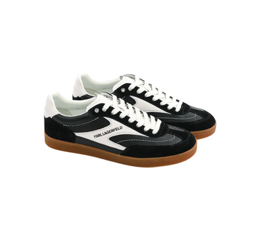 KARL LAGERFELD KANDIDATE LOW LACE MIX TRAINERS